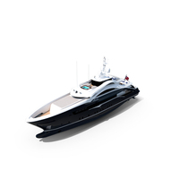 AnnG Luxury Yacht Dynamic  Simulation PNG & PSD Images