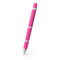 Pink Pen Pose PNG & PSD Images