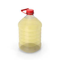 Plastic Bottle With Oil Red PNG & PSD Images