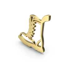 Boots Symbol Gold PNG & PSD Images