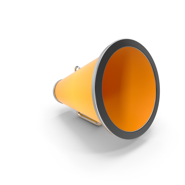 Yellow Megaphone PNG & PSD Images