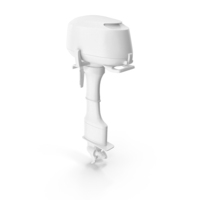 White Boat Engine PNG & PSD Images