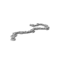 Segment Steel Chain for Chainsaw PNG & PSD Images