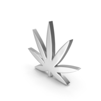 Weed Icon Silver PNG & PSD Images