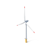 Offshore Wind Turbine PNG & PSD Images