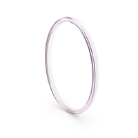 Pink Oval Glass Frame PNG & PSD Images
