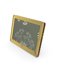 Glass Desk Photo Frame PNG & PSD Images