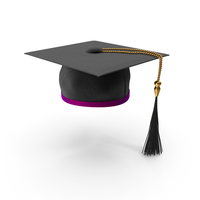 Graduation Hat Purple PNG & PSD Images