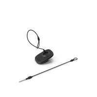 Clothing Security Tag With Cable PNG & PSD Images