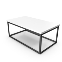 Black White Coffee Table PNG & PSD Images