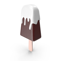 White Cartoon Icecream PNG & PSD Images