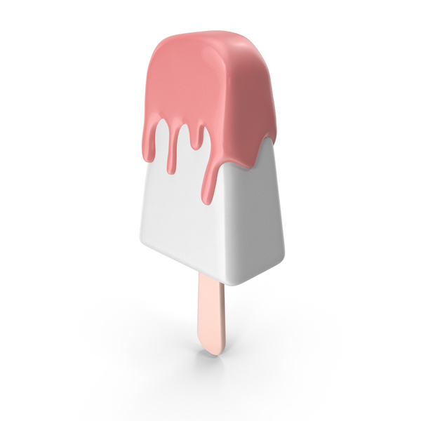 White Pink Cartoon Icecream PNG Images & PSDs for Download | PixelSquid -  S117408646