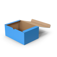 Open Blue Box PNG & PSD Images