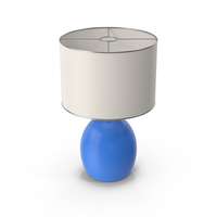 Table Lamp Blue PNG & PSD Images