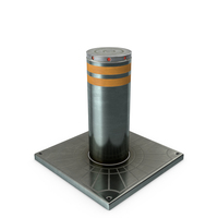 Hydraulic Bollard PNG & PSD Images