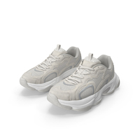 Fashion Sneakers White PNG & PSD Images