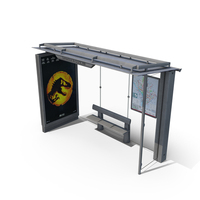 Bus Stop In Washington PNG & PSD Images