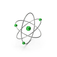 Planetary Atom Green PNG & PSD Images