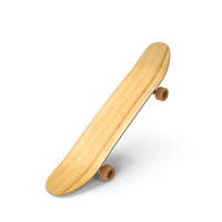 Skateboard Yellow Posed PNG & PSD Images
