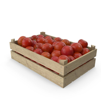 Box of Tomatoes PNG & PSD Images