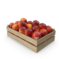Box Of Nectarines PNG & PSD Images