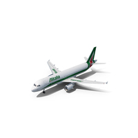 Airbus A320 Alitalia PNG & PSD Images