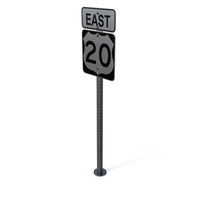 Route Highway Sign PNG & PSD Images