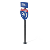 Interstate Highway Sign PNG & PSD Images