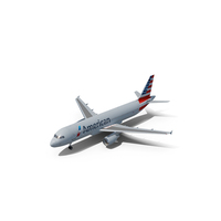 Airbus A320 American Airlines PNG & PSD Images