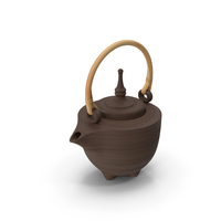 Clay Teapot PNG & PSD Images