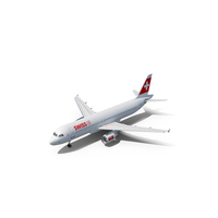 Airbus A320 Swiss Airlines PNG & PSD Images