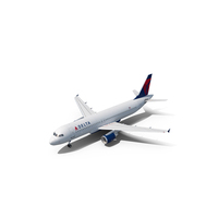 Airbus A320 Delta Airlines PNG & PSD Images