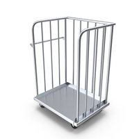 Trolley Platform With High Railing PNG & PSD Images