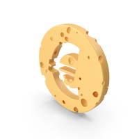 Cheese Euro Symbol PNG & PSD Images