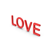 Red Love Sign PNG & PSD Images