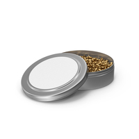Open Pack Of Gold Airgun Pellets PNG & PSD Images