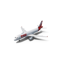 Airbus A320 TAM Airlines PNG & PSD Images