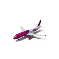 Airbus A320 Wizz Air PNG & PSD Images