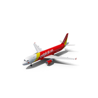 Airbus A320 VietJet Air PNG & PSD Images