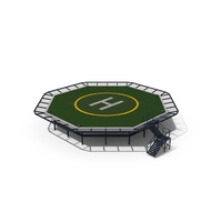 Helipad With Net PNG & PSD Images