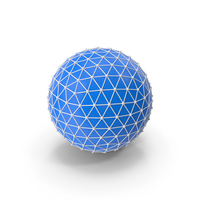 Blue White Abstract Sphere PNG & PSD Images