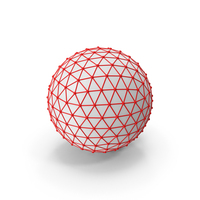 Red White Abstract Sphere PNG & PSD Images