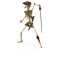 Worn Skeleton Pirate Sword Parry Fencing Defence From Side PNG & PSD Images