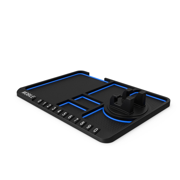 Blue Car Dashboard Mat PNG & PSD Images