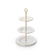 White Cake Stand PNG & PSD Images