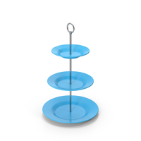 Blue Cake Stand PNG & PSD Images
