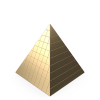 Golden Pyramid PNG & PSD Images