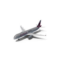 Airbus A320 Qatar Airways PNG & PSD Images
