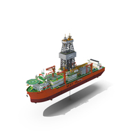 WEST VELA Drilling Ship PNG & PSD Images