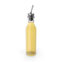 Glass Oil Bottle PNG & PSD Images